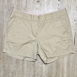 J. Crew 100% Cotton Chino Broken-in Shorts